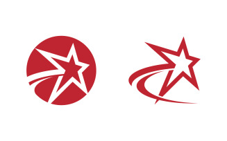 Star Logo faster Concept Logo Illustration design v.3