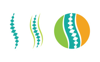 Orthopedic Medical Logo illustration Template design v.2