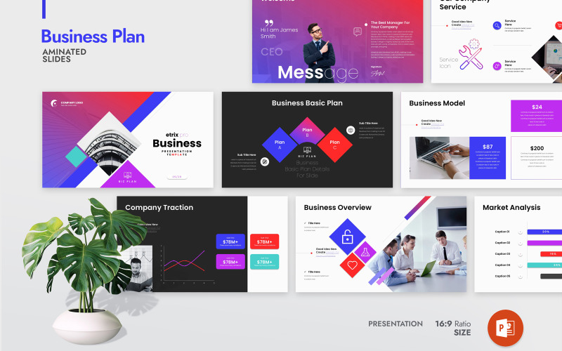Business Plan Presentation Template 2026 PowerPoint Template