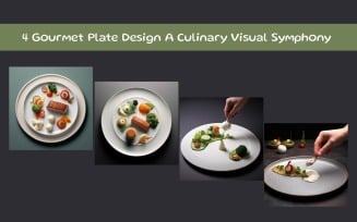 Gourmet Plate Design A Culinary Visual Symphony