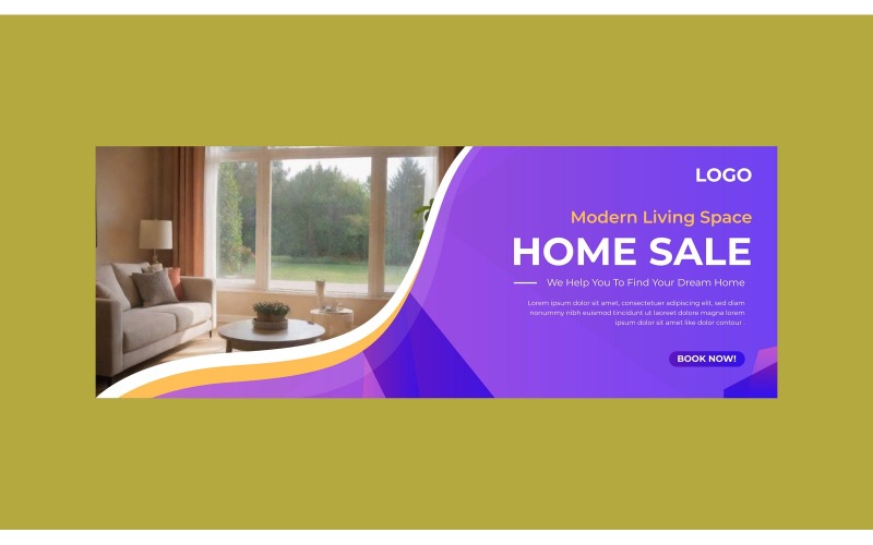 Modern Living Space Home Sale Social Media