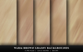 Warm Brown Grainy Texture Backgrounds