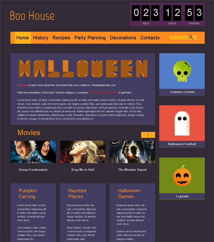 Template #51660    - ADOBE PHOTOSHOP HOMEPAGE SCREENSHOT