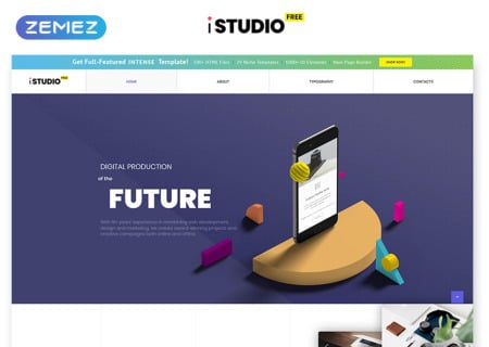Free HTML5  - Design Studio
