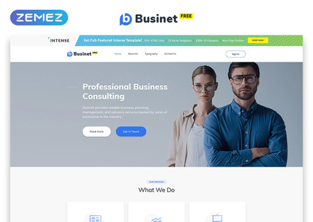 Free HTML5  for Business Site