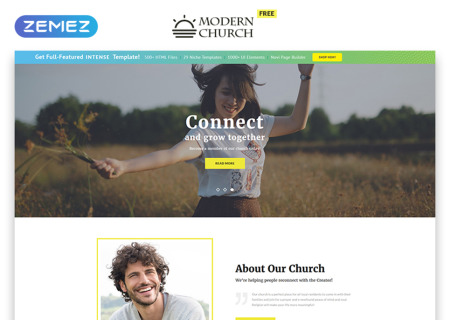 Free HTML5  for Religious Site