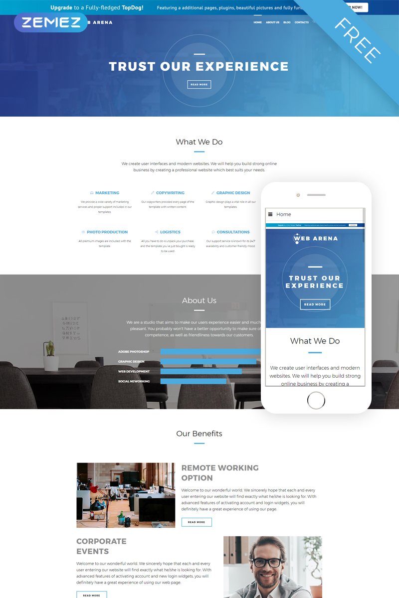 Plantillas joomla gratis Free Joomla templates TemplateMonster