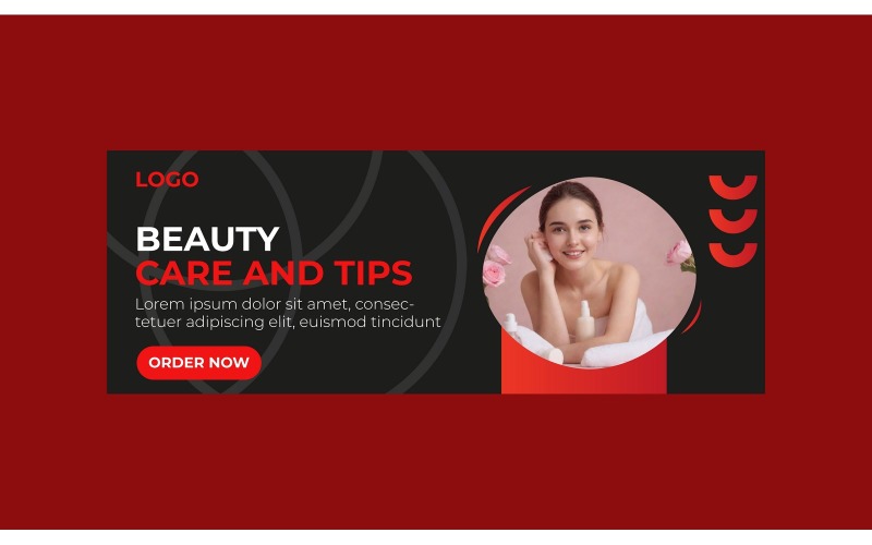 Beauty Care and tips Banner Social Media