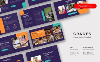 Grades– Education PowerPoint Template