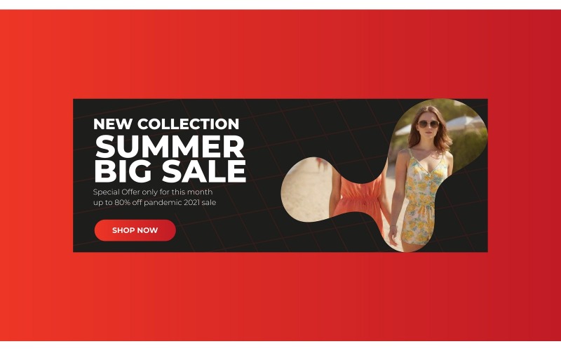 New Collection Summer Big Sale Social Media