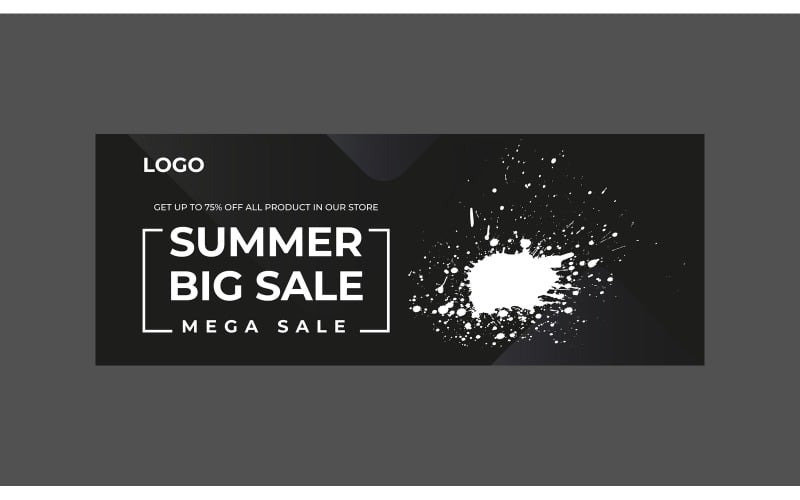 Summer Big Sale Mega Sale Social Media