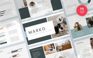 Digital Marketing Agency Presentation PowerPoint Template