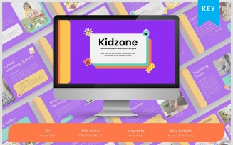 Kidzone - Education Keynote Template