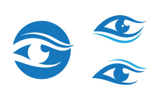 Branding Corporate Health Eye Care vector Logo v.54