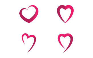 Human care group network and social logo design v.44