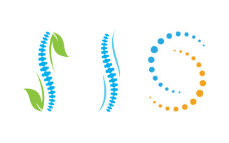 Orthopedic Medical Logo illustration Template design v.5