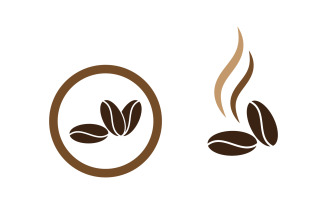Coffee Shop logo Templates Vector design illustration v.13