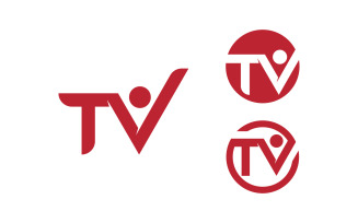 Online TV Channel Logo Design Live Streaming Logo Concept v.2