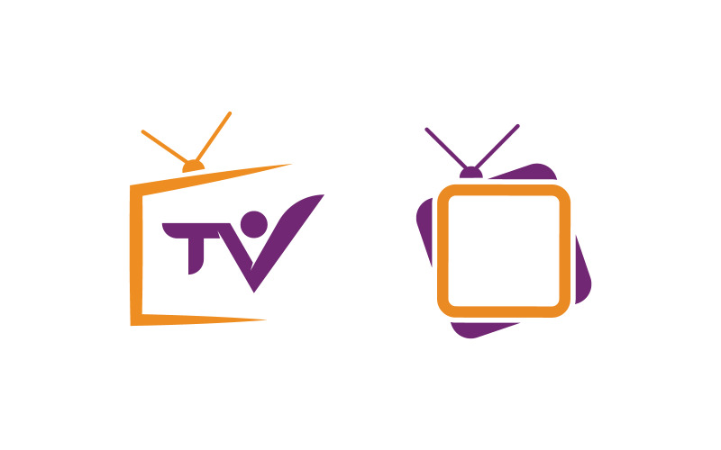 Online TV Channel Logo Design Live Streaming Logo Concept v.4 Logo Template