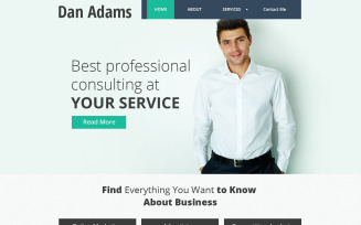 Consulting Responsive Website Template