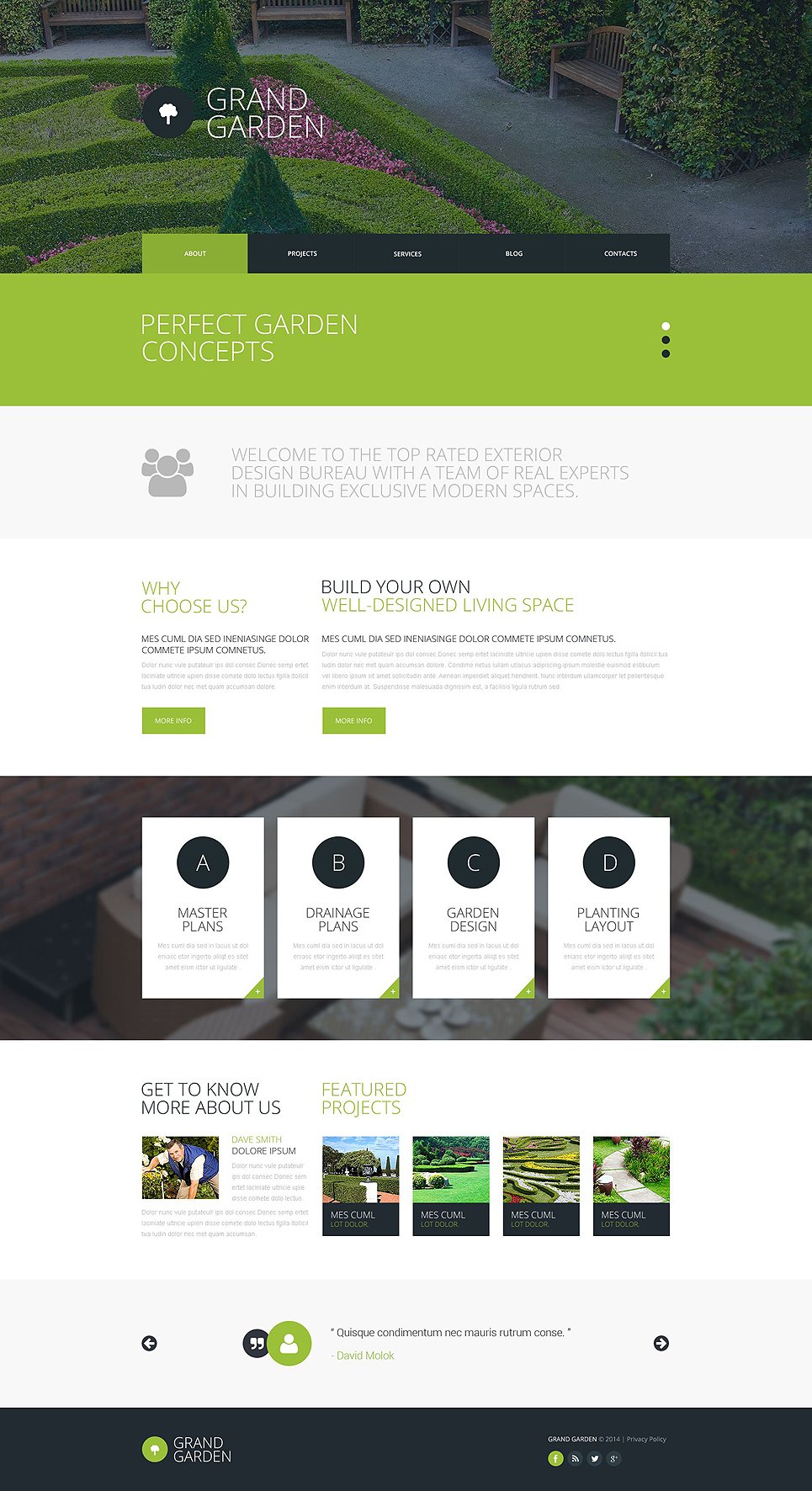 Garden Design Responsive Website Template 51784   Garden Design Responsive Website Template 51784 Big 