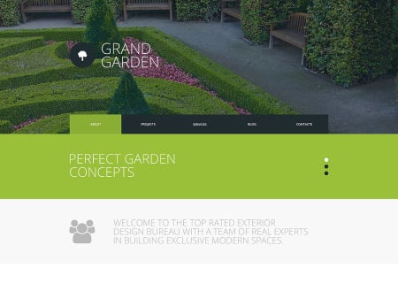 Garden Design Responsive