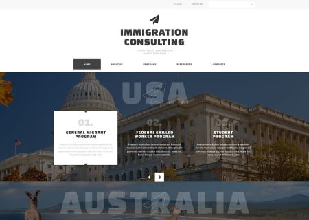 Immigration Consulting Responsive