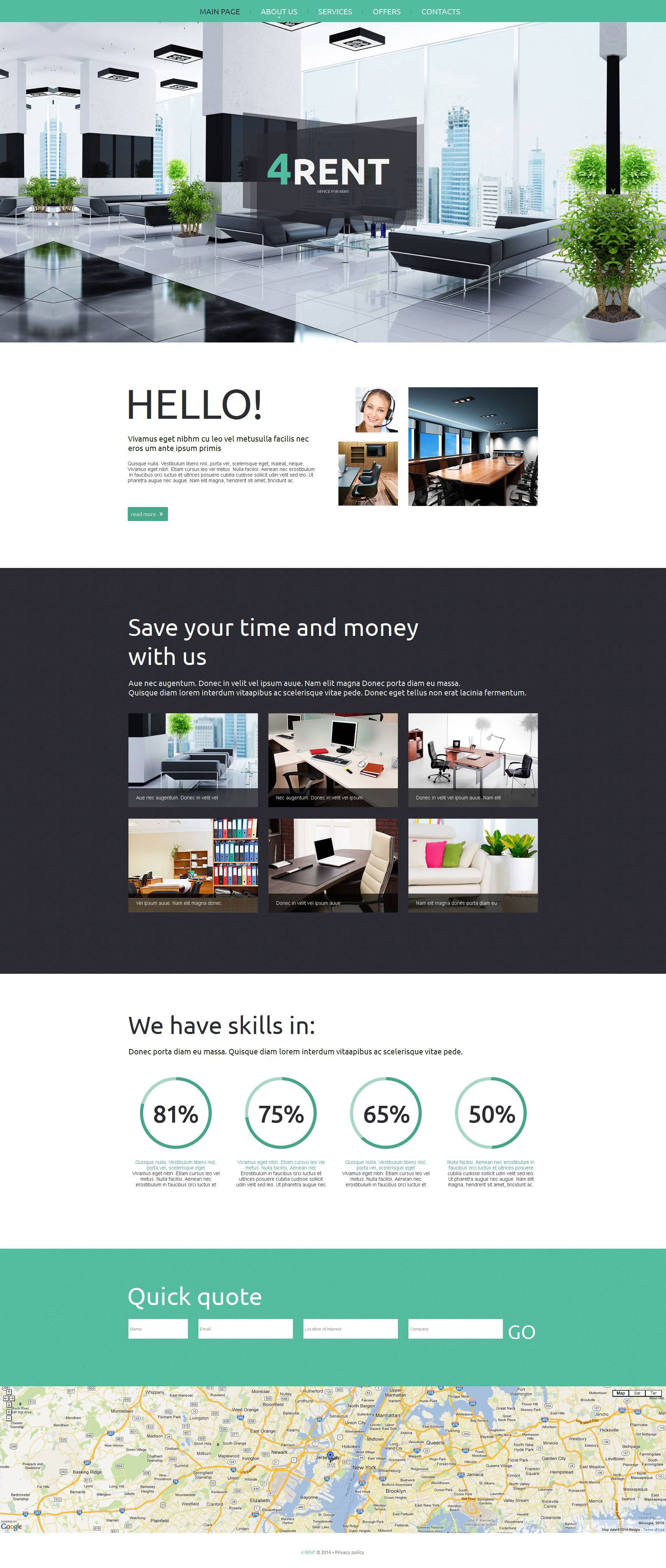 Office Moto CMS HTML Template - screenshot