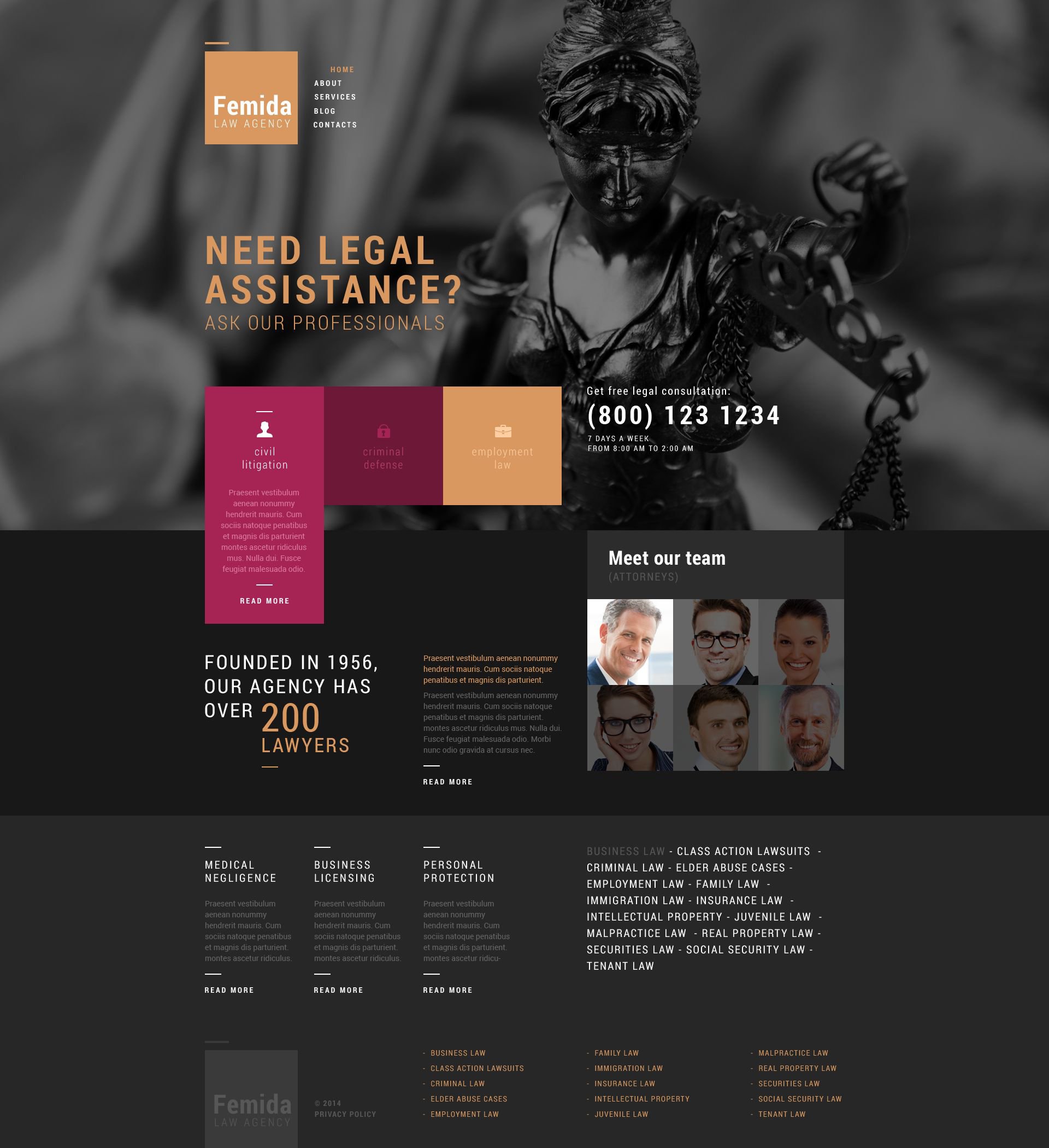 WordPress Theme namens "Bundesamt für Justiz" #51769
