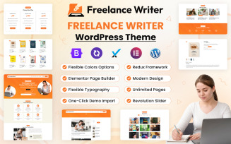 Freelance Writer Elementor WordPress Theme