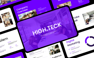 High Technology Business Presentation