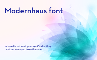 Modernhausfont-creative font-038-25