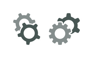Gear engineer industry Vector design illustration v.3