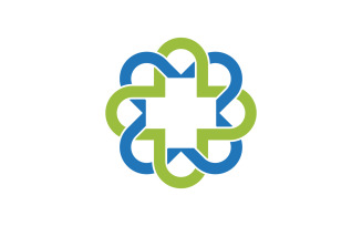 Health Medical Lab Logo template vector illustration design v.6