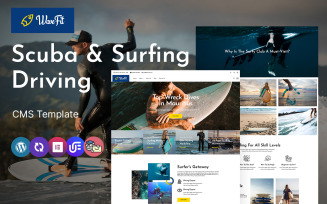 WaveFit - Scuba and Surfing Driving Multipurpose Responsive WordPress Theme