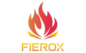 The logo consists of the Fire