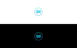 Creative GH Logo Vector GH Logo Design Unique Vector Modern GH Logo Design Creative HG Logo Template