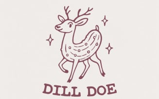 Dill Pickle Shirt PNG, Dill Doe Tee Design, Funny Gifts for Men, Inappropriate Shirts, Joke Shirts,