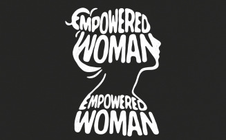 Empowered Women PNG, Women's Day Poster PNG, Women's History Month, 8 March, Instant Download,