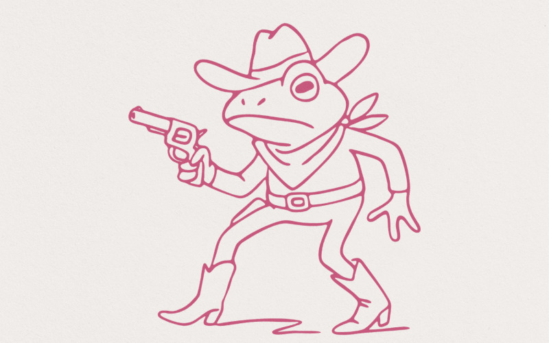 Hold On Partner Im Overstimulated PNG, Funny Frog Meme PNG, Cowboy Frog PNG, Frog Lover Shirt, Illustration
