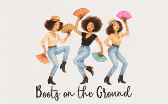 Line Dance Queens PNG, Sublimation Shirt Design, Digital Download, Boots on the Ground, Funny