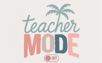 Teacher Off Duty PNG, Class Dismissed, Last Day of School, Teacher Summer PNG, Peace Out School,
