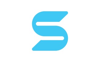 Letter S logo vector template. Creative S Letter initial logo design V6.