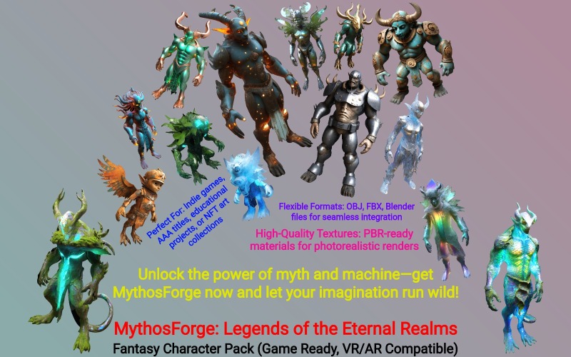 MythosForge: Legends of the Eternal Realms 3D Model