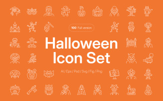 Halloween Icons Collection