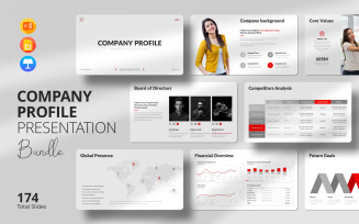 The Complete Company Profile Presentation Template (.pptx, .key, .slides)