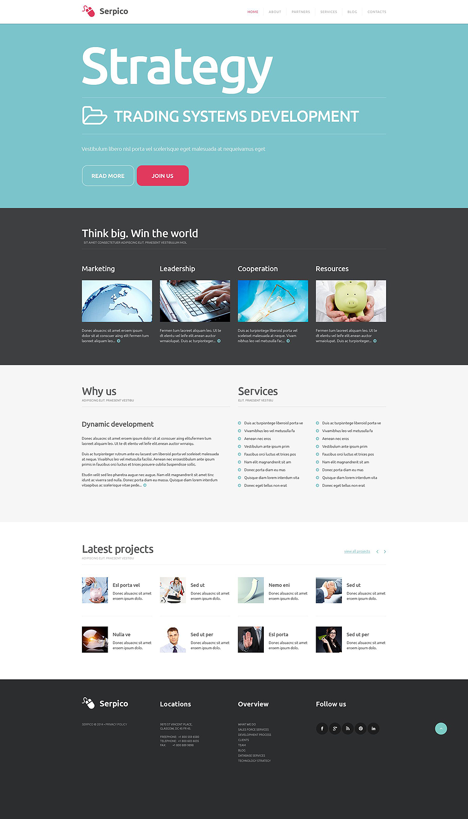 Business WordPress Theme New Screenshots BIG