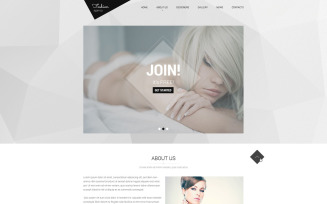 Model Agency Responsive Website Template