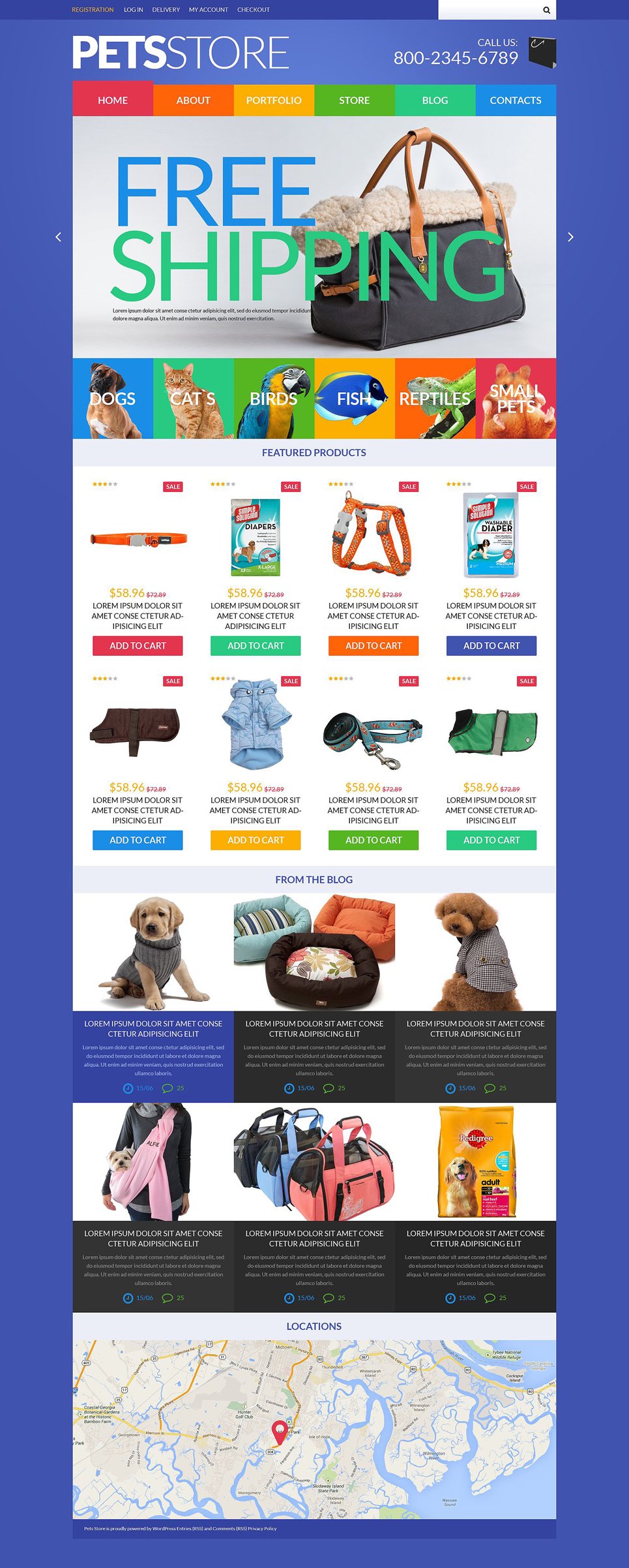 Pets Store WooCommerce Theme New Screenshots BIG