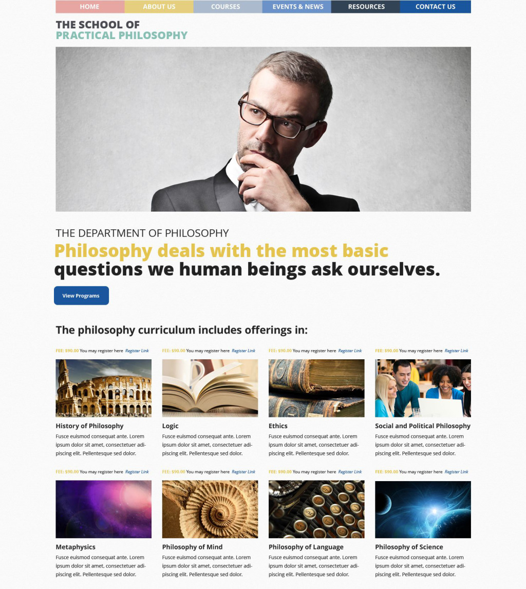 Philosophy courses in college image